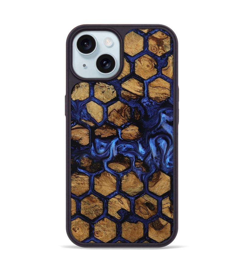 iPhone 15 Wood Phone Case - Alva (Ancient Olive, 818713)