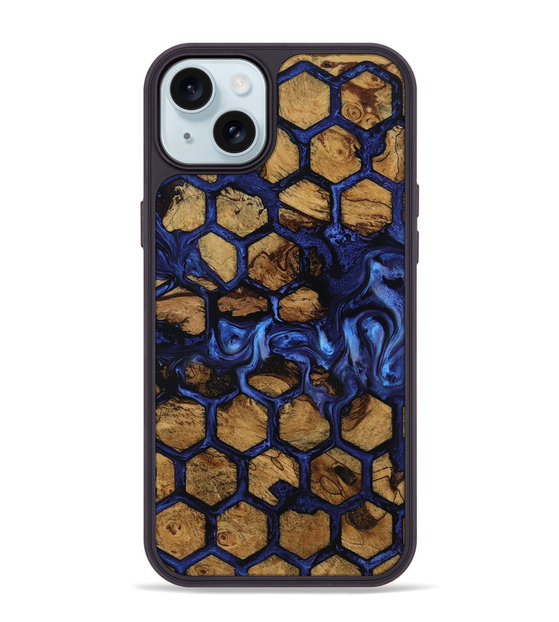 iPhone 15 Plus Wood Phone Case - Alva (Ancient Olive, 818713)