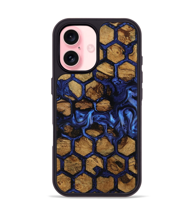 iPhone 16 Wood Phone Case - Alva (Ancient Olive, 818713)