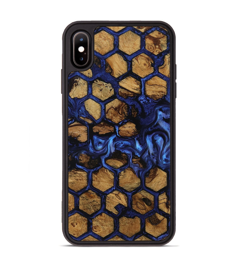 iPhone Xs Max Wood Phone Case - Alva (Ancient Olive, 818713)