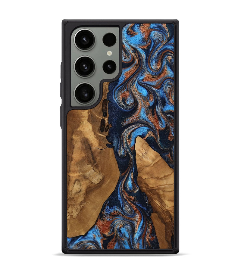 Galaxy S24 Ultra Wood Phone Case - Ashlie (Ancient Olive, 818714)