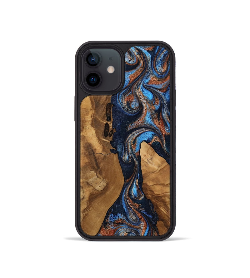 iPhone 12 mini Wood Phone Case - Ashlie (Ancient Olive, 818714)