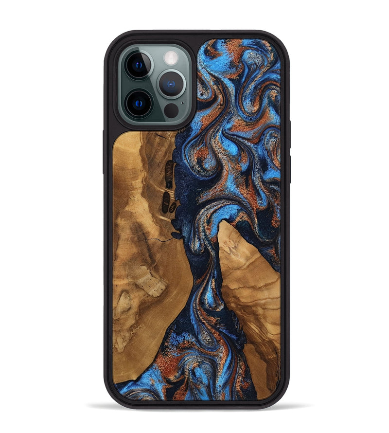 iPhone 12 Pro Max Wood Phone Case - Ashlie (Ancient Olive, 818714)