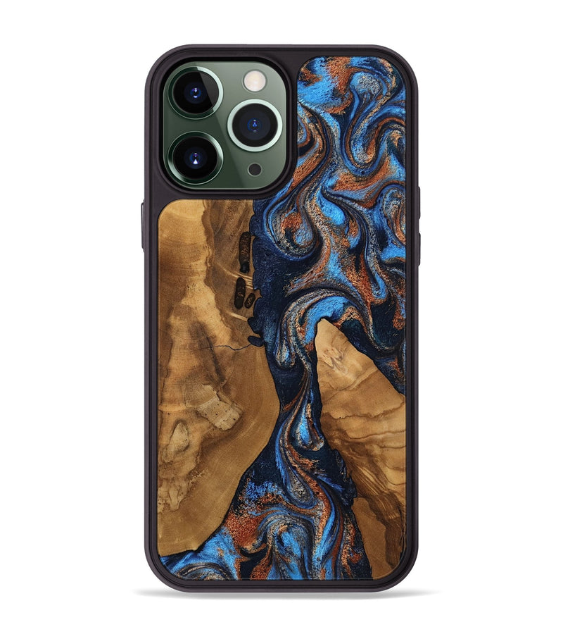 iPhone 13 Pro Max Wood Phone Case - Ashlie (Ancient Olive, 818714)