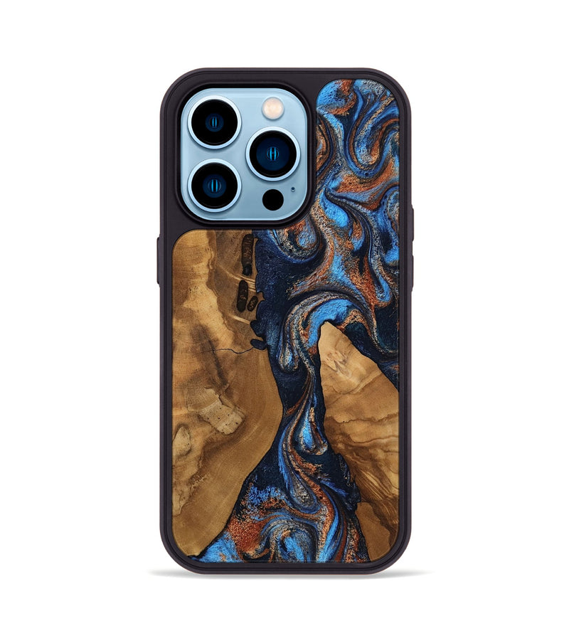 iPhone 14 Pro Wood Phone Case - Ashlie (Ancient Olive, 818714)