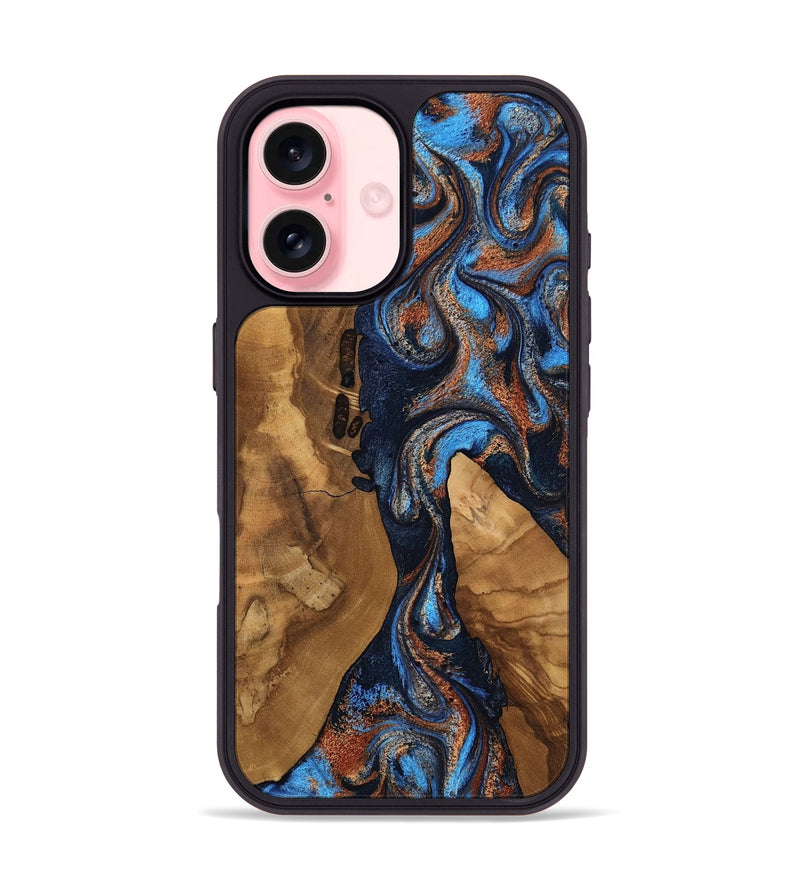 iPhone 16 Wood Phone Case - Ashlie (Ancient Olive, 818714)