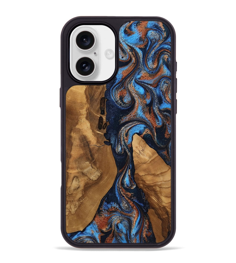 iPhone 16 Plus Wood Phone Case - Ashlie (Ancient Olive, 818714)
