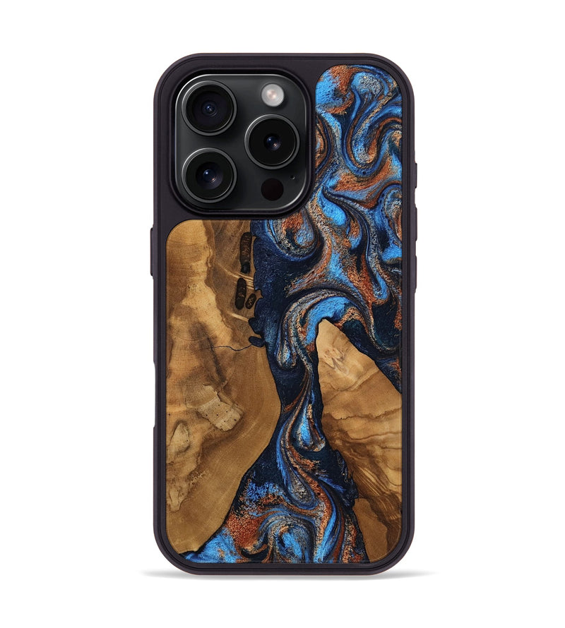 iPhone 16 Pro Wood Phone Case - Ashlie (Ancient Olive, 818714)