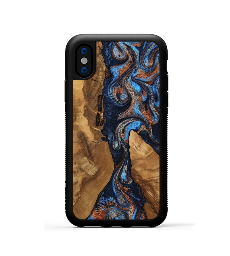 iPhone Xs Wood Phone Case - Ashlie (Ancient Olive, 818714)