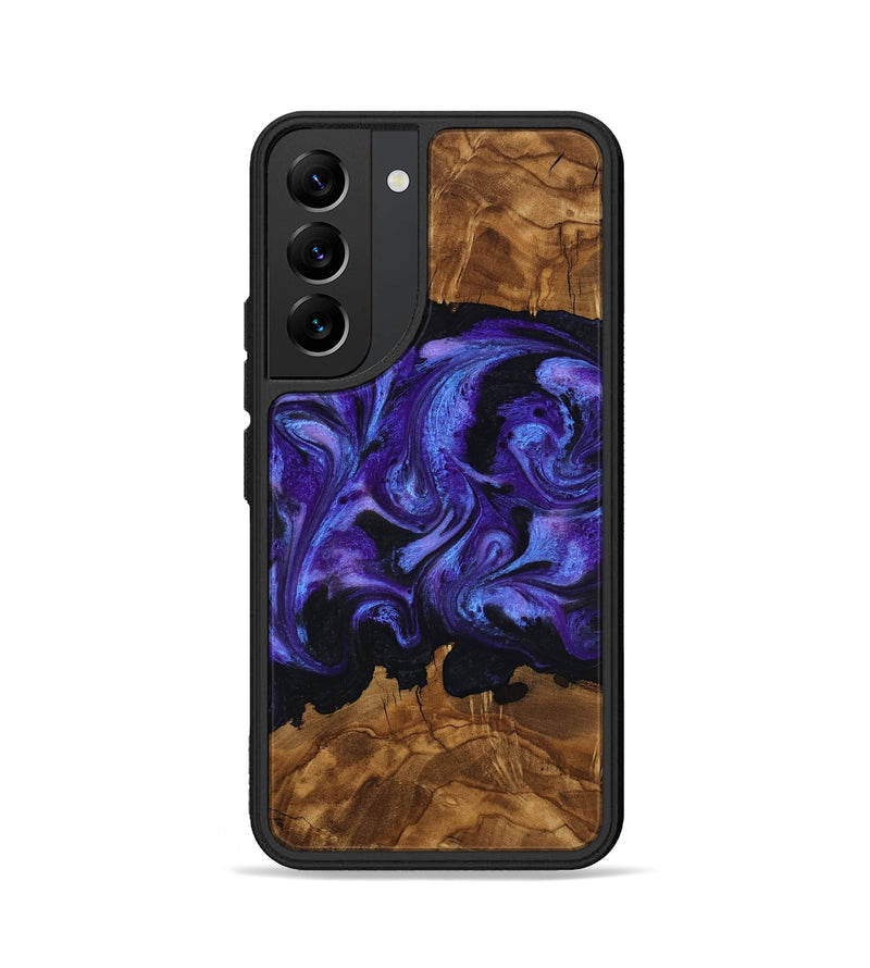 Galaxy S22 Wood Phone Case - Lionel (Ancient Olive, 818715)