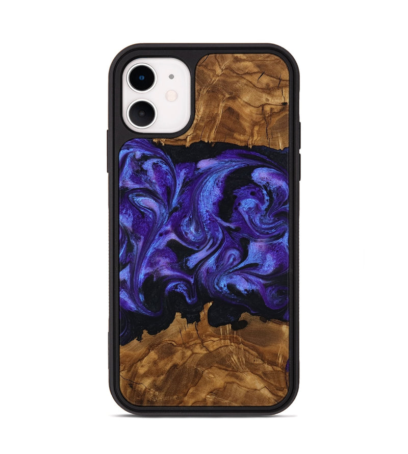 iPhone 11 Wood Phone Case - Lionel (Ancient Olive, 818715)