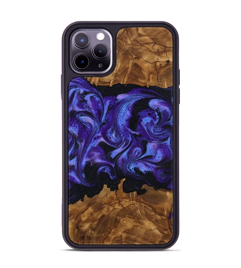iPhone 11 Pro Max Wood Phone Case - Lionel (Ancient Olive, 818715)