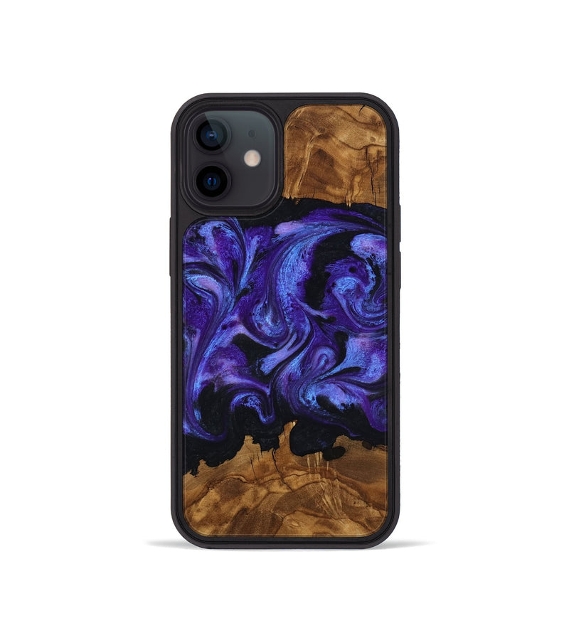iPhone 12 mini Wood Phone Case - Lionel (Ancient Olive, 818715)