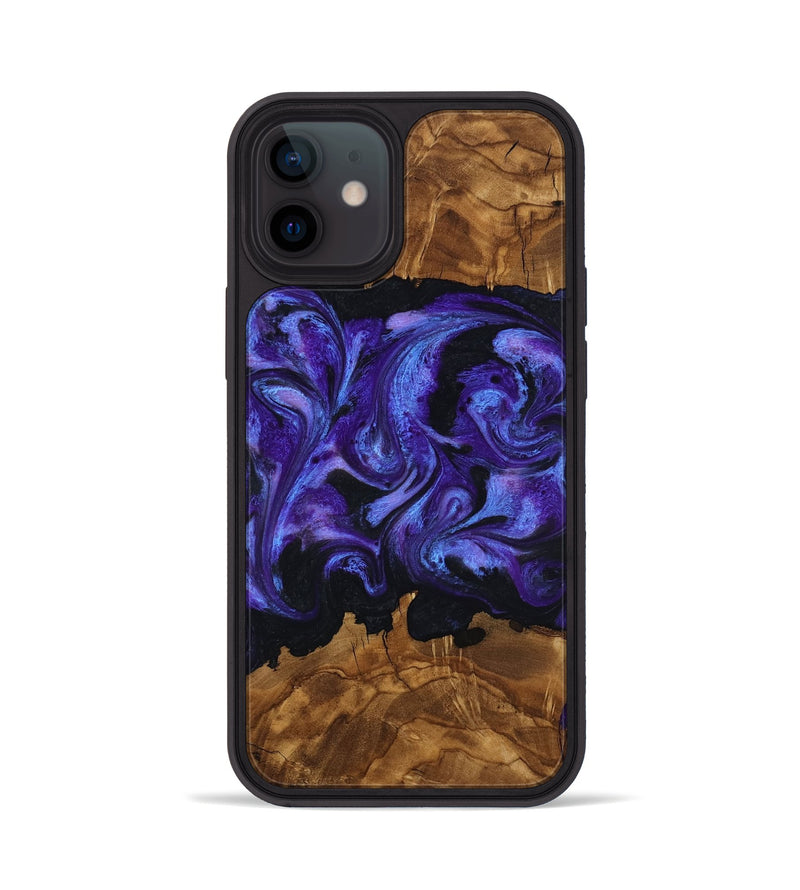 iPhone 12 Wood Phone Case - Lionel (Ancient Olive, 818715)