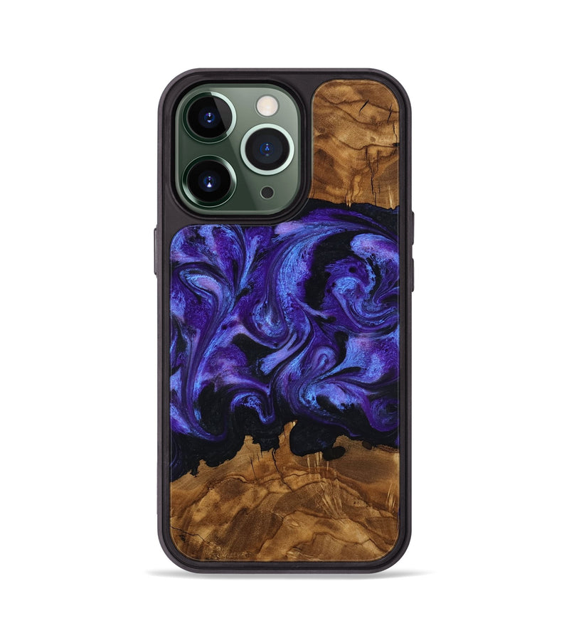iPhone 13 Pro Wood Phone Case - Lionel (Ancient Olive, 818715)