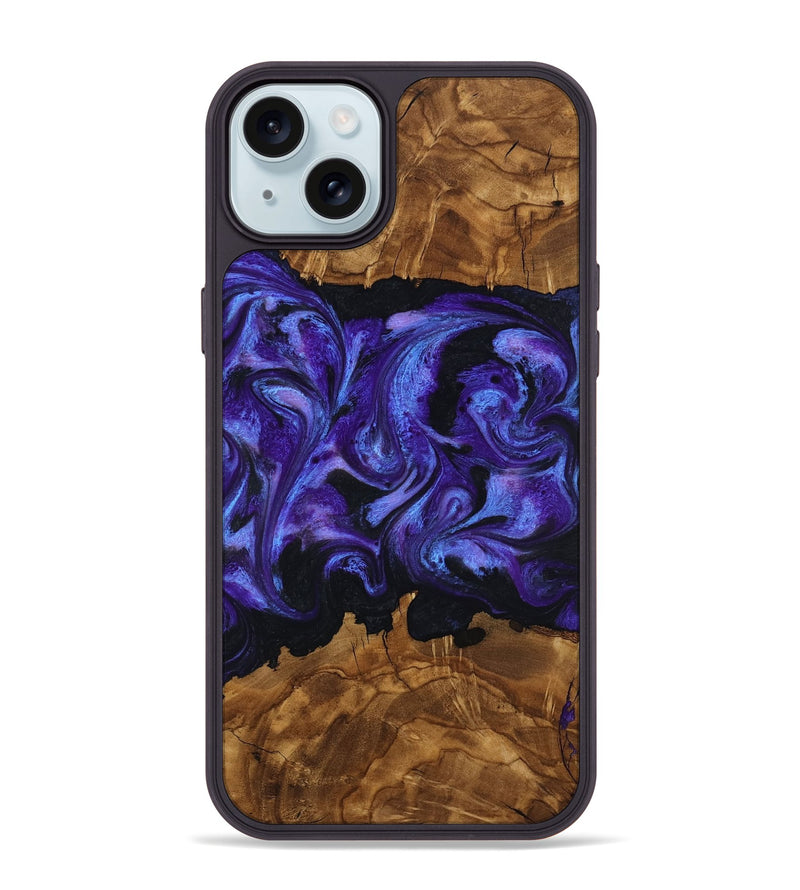 iPhone 15 Plus Wood Phone Case - Lionel (Ancient Olive, 818715)