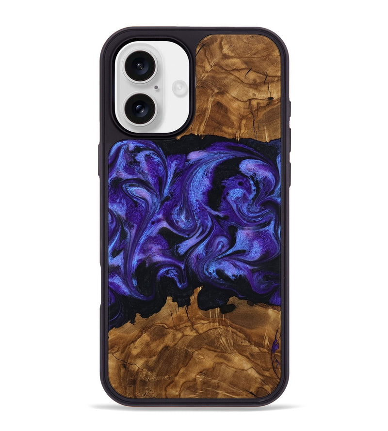 iPhone 16 Plus Wood Phone Case - Lionel (Ancient Olive, 818715)
