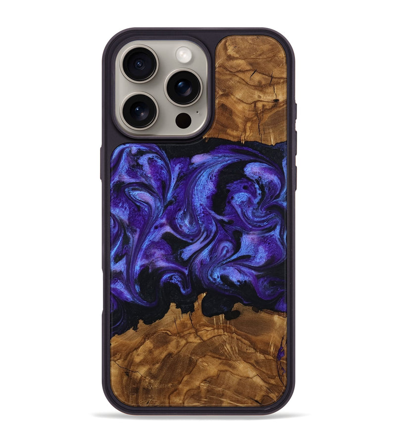 iPhone 16 Pro Max Wood Phone Case - Lionel (Ancient Olive, 818715)