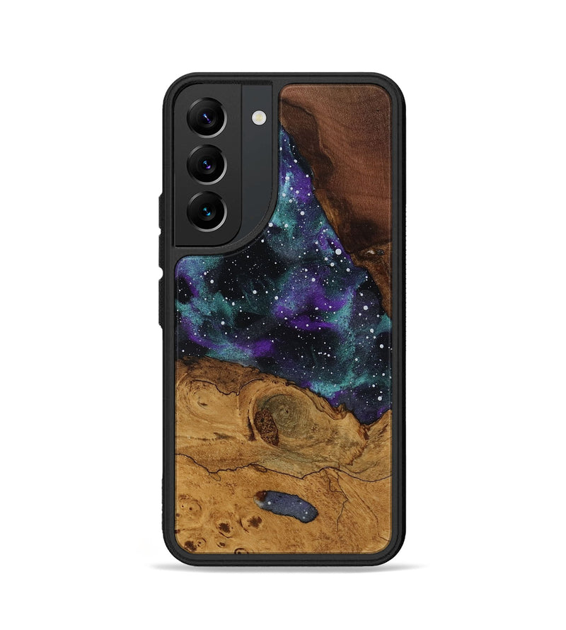 Galaxy S22 Wood Phone Case - Leandra (Ancient Olive, 818717)