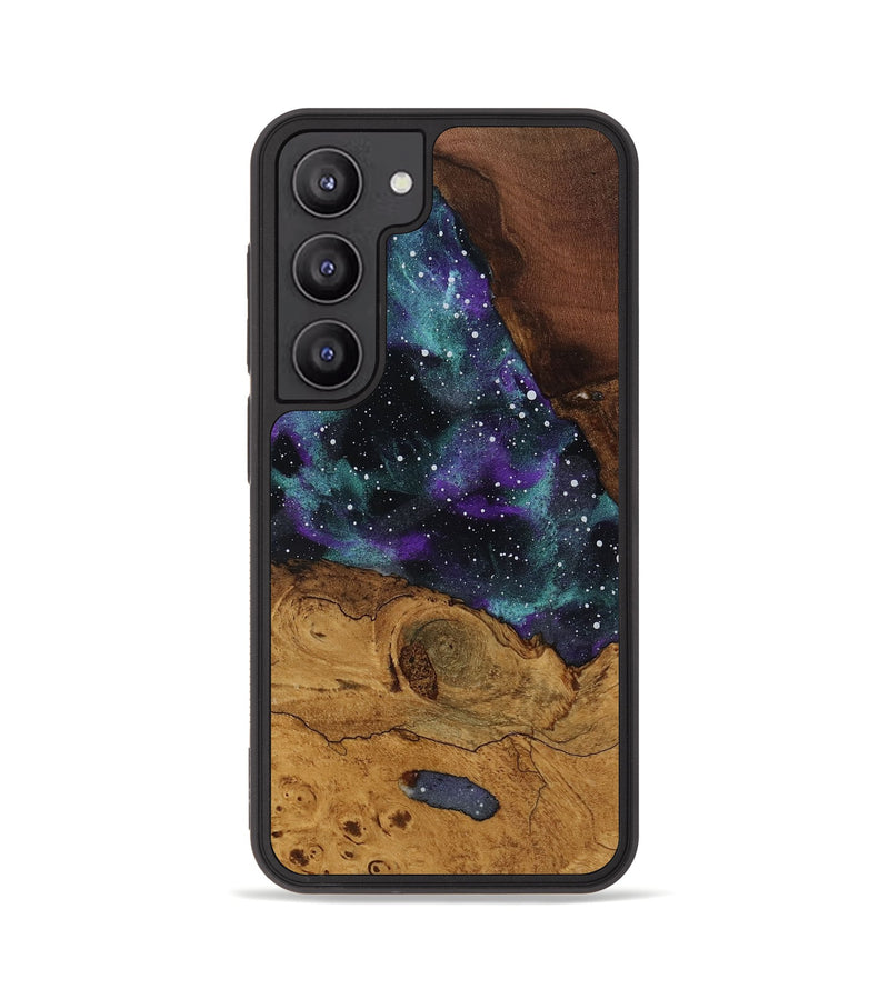 Galaxy S23 Wood Phone Case - Leandra (Ancient Olive, 818717)