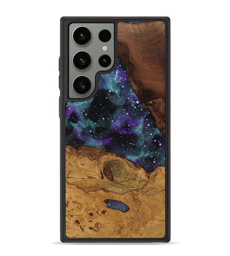 Galaxy S23 Ultra Wood Phone Case - Leandra (Ancient Olive, 818717)