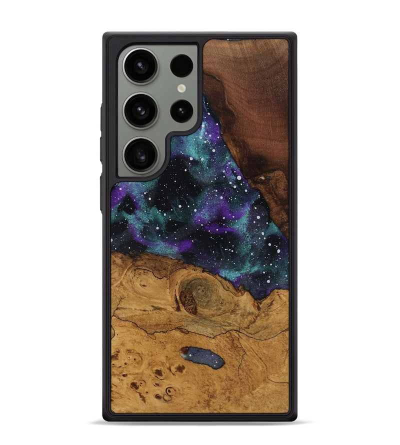 Galaxy S24 Ultra Wood Phone Case - Leandra (Ancient Olive, 818717)