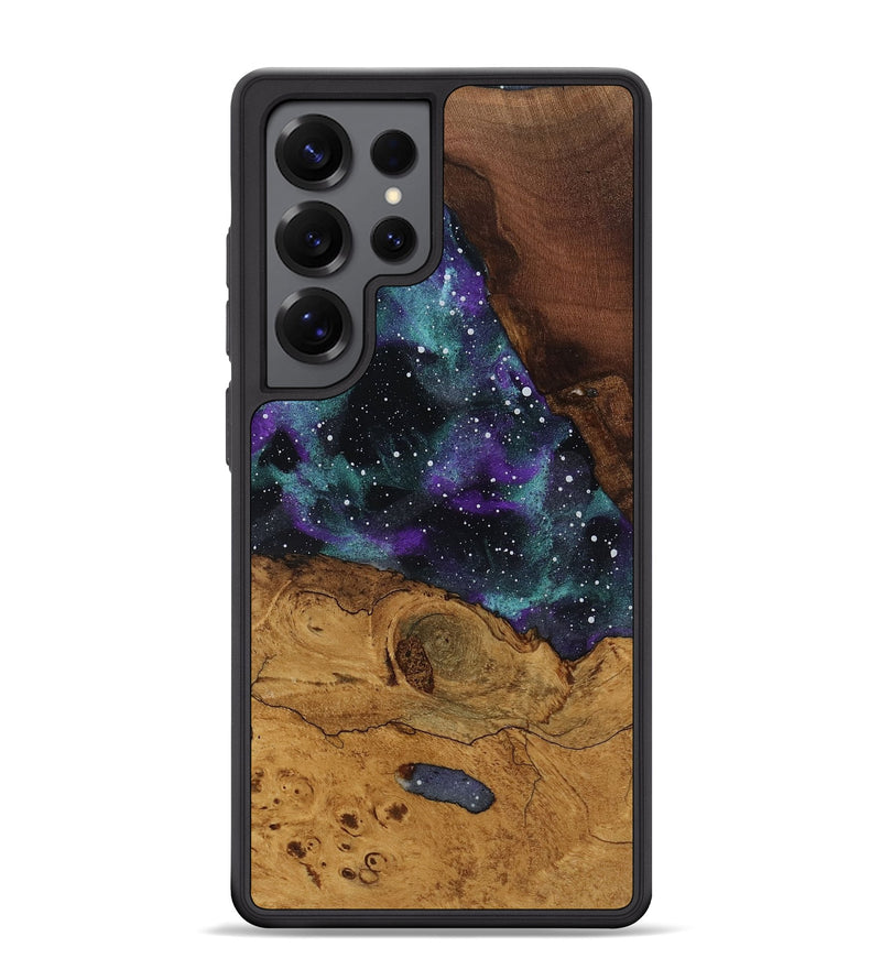 Galaxy S25 Ultra Wood Phone Case - Leandra (Ancient Olive, 818717)