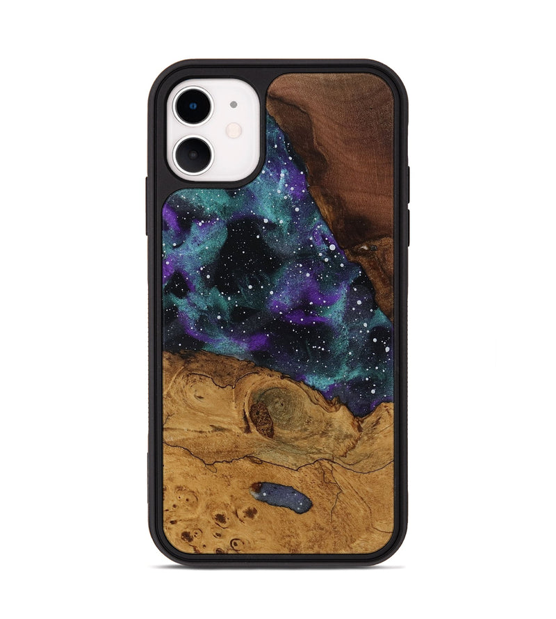 iPhone 11 Wood Phone Case - Leandra (Ancient Olive, 818717)