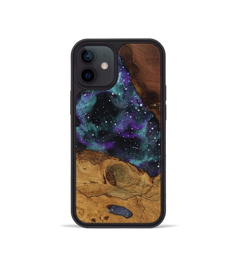 iPhone 12 mini Wood Phone Case - Leandra (Ancient Olive, 818717)