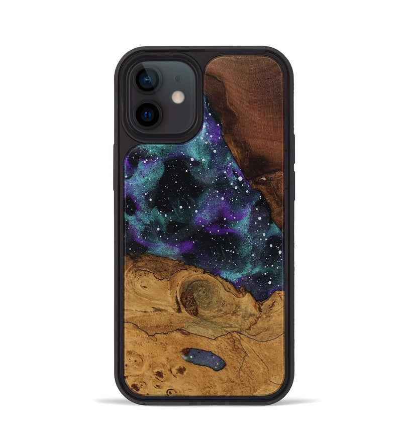 iPhone 12 Wood Phone Case - Leandra (Ancient Olive, 818717)