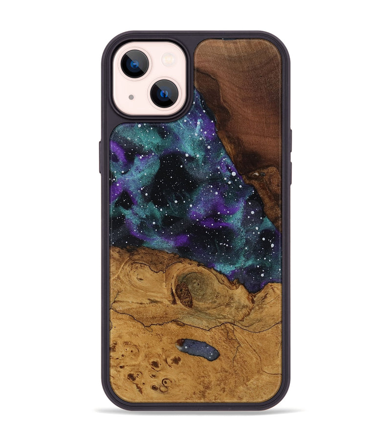 iPhone 14 Plus Wood Phone Case - Leandra (Ancient Olive, 818717)