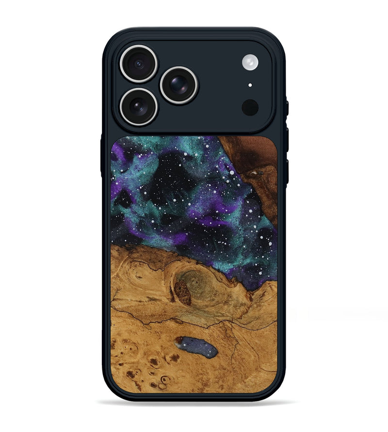 iPhone 17 Pro Max Wood Phone Case - Leandra (Ancient Olive, 818717)