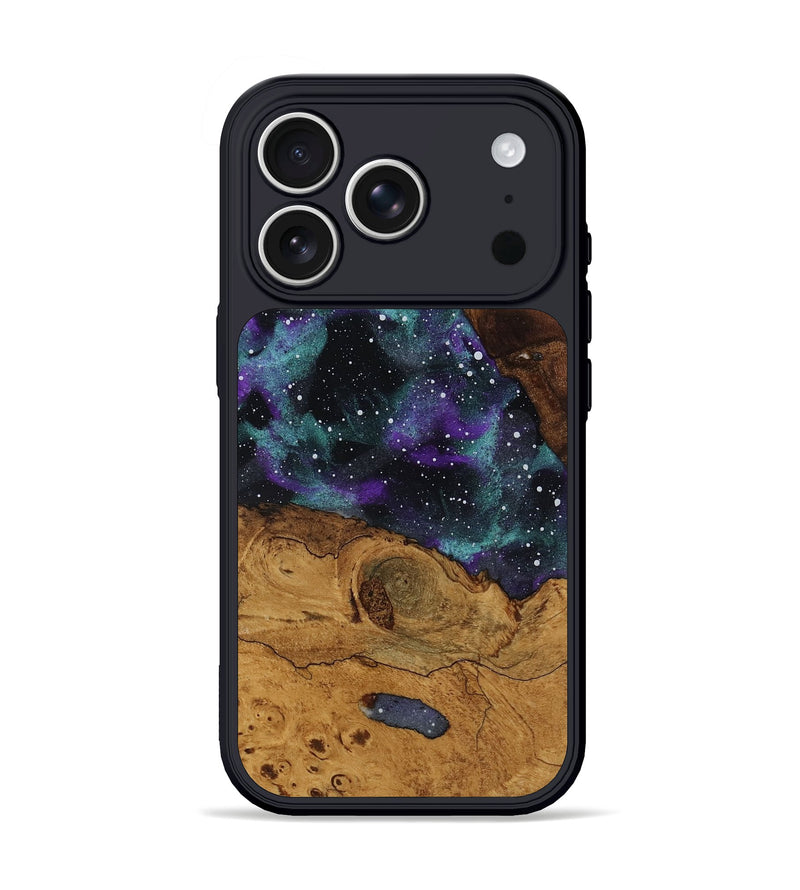 iPhone 17 Pro Wood Phone Case - Leandra (Ancient Olive, 818717)