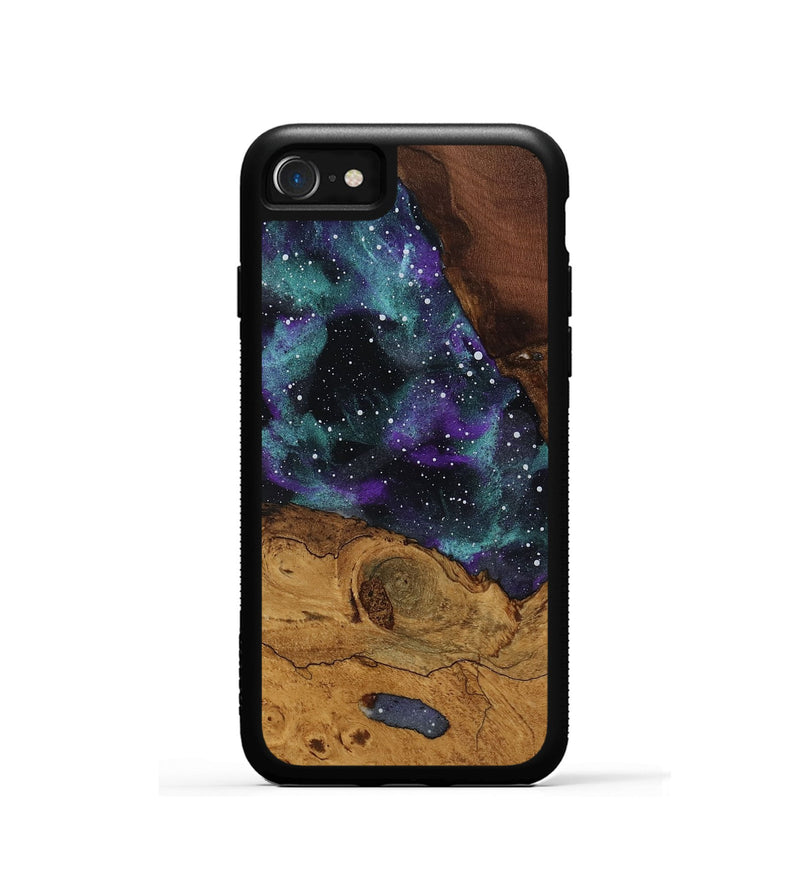 iPhone SE Wood Phone Case - Leandra (Ancient Olive, 818717)