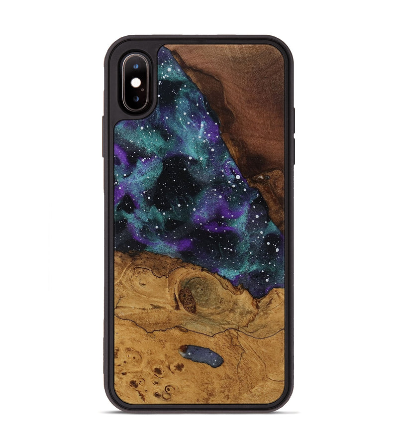 iPhone Xs Max Wood Phone Case - Leandra (Ancient Olive, 818717)
