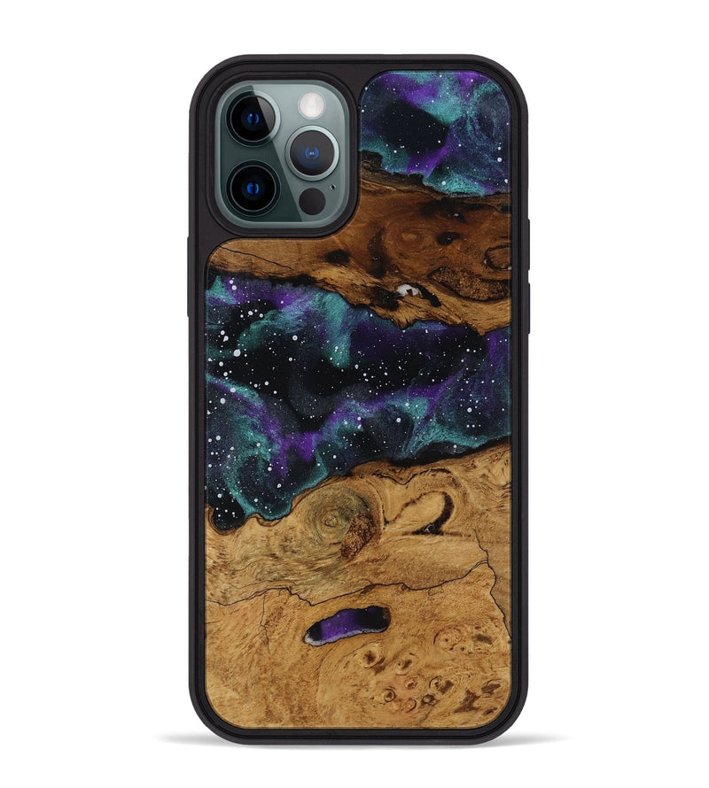 iPhone 12 Pro Max Wood Phone Case - Jonah (Ancient Olive, 818718)