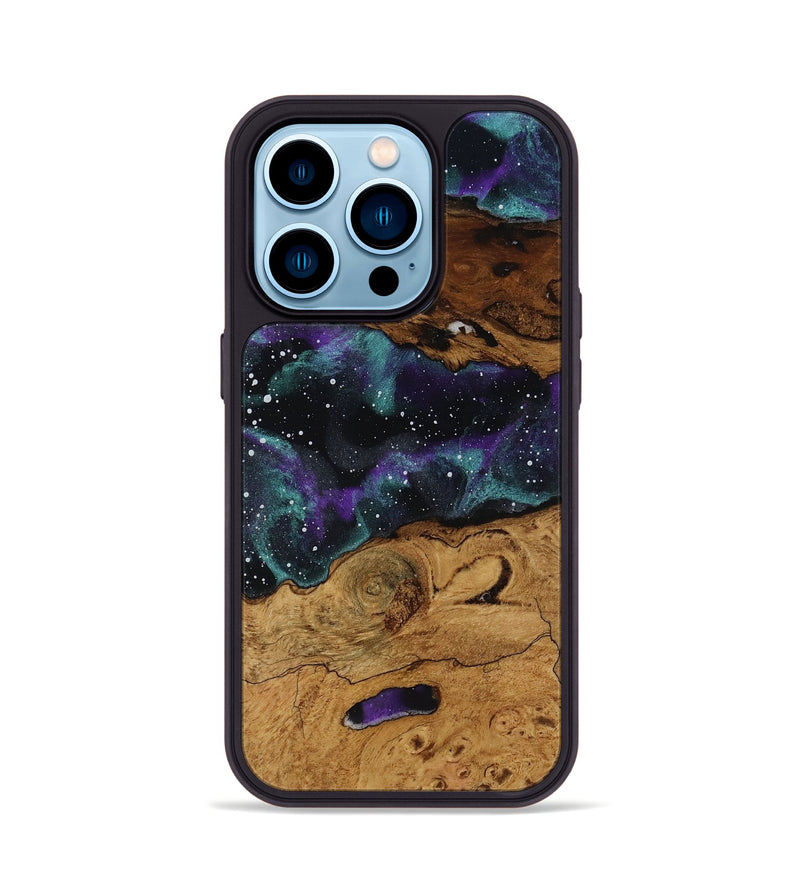 iPhone 14 Pro Wood Phone Case - Jonah (Ancient Olive, 818718)