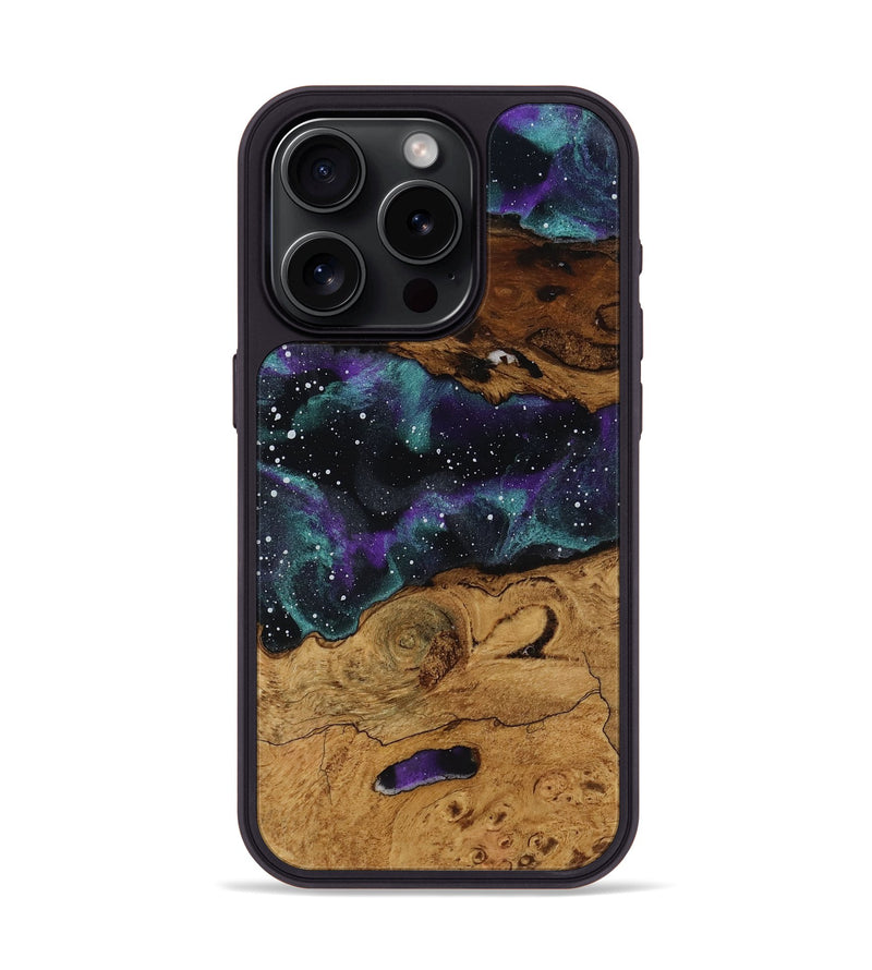 iPhone 15 Pro Wood Phone Case - Jonah (Ancient Olive, 818718)