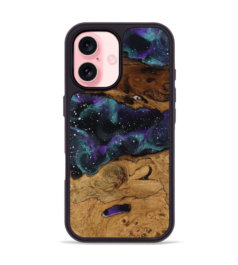 iPhone 16 Wood Phone Case - Jonah (Ancient Olive, 818718)