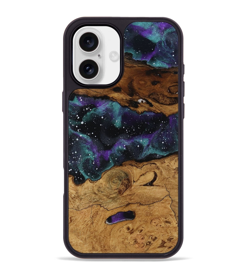 iPhone 16 Plus Wood Phone Case - Jonah (Ancient Olive, 818718)