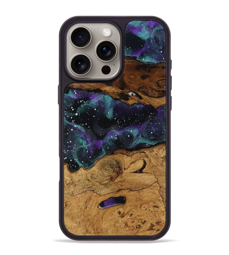 iPhone 16 Pro Max Wood Phone Case - Jonah (Ancient Olive, 818718)