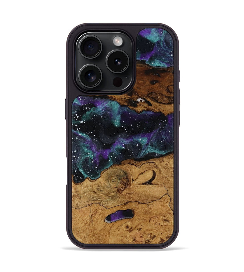 iPhone 16 Pro Wood Phone Case - Jonah (Ancient Olive, 818718)