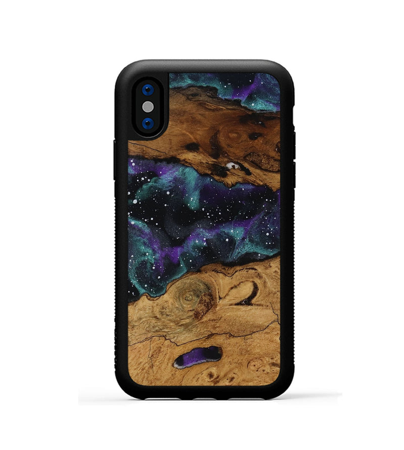 iPhone Xs Wood Phone Case - Jonah (Ancient Olive, 818718)