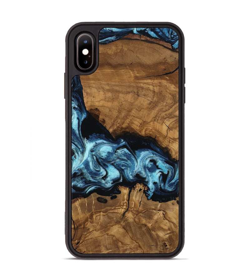 iPhone Xs Max Wood Phone Case - Monty (Ancient Olive, 818719)