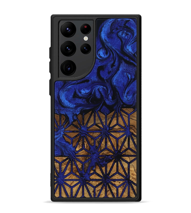 Galaxy S22 Ultra Wood Phone Case - Haylie (Ancient Olive, 818720)