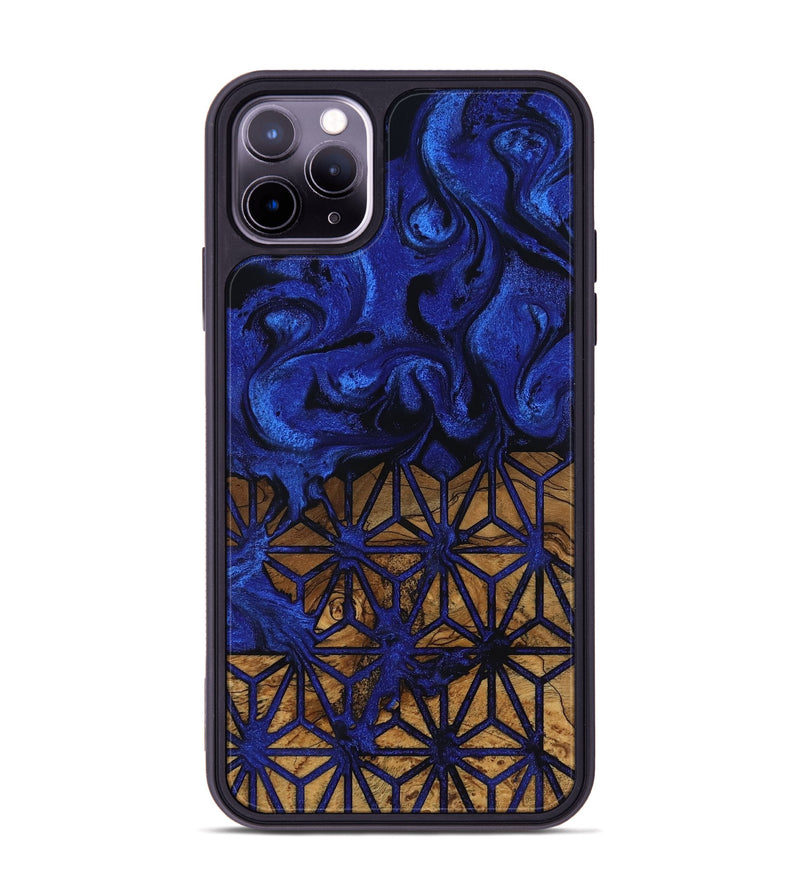 iPhone 11 Pro Max Wood Phone Case - Haylie (Ancient Olive, 818720)