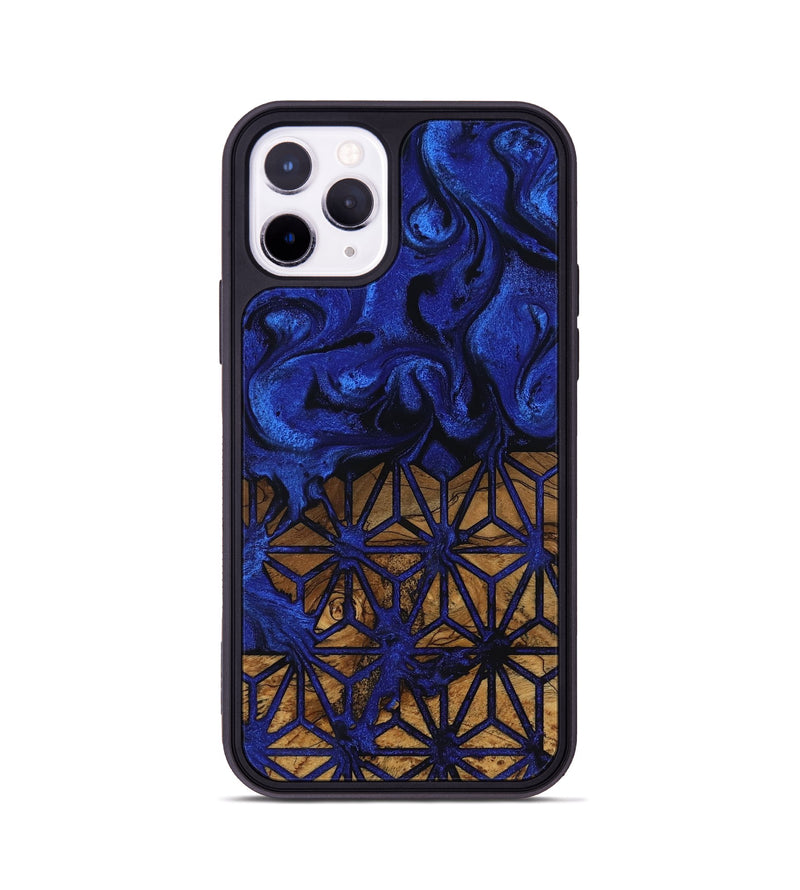 iPhone 11 Pro Wood Phone Case - Haylie (Ancient Olive, 818720)