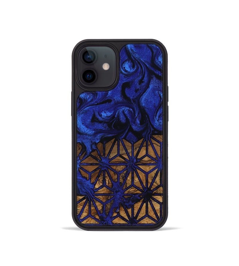 iPhone 12 mini Wood Phone Case - Haylie (Ancient Olive, 818720)