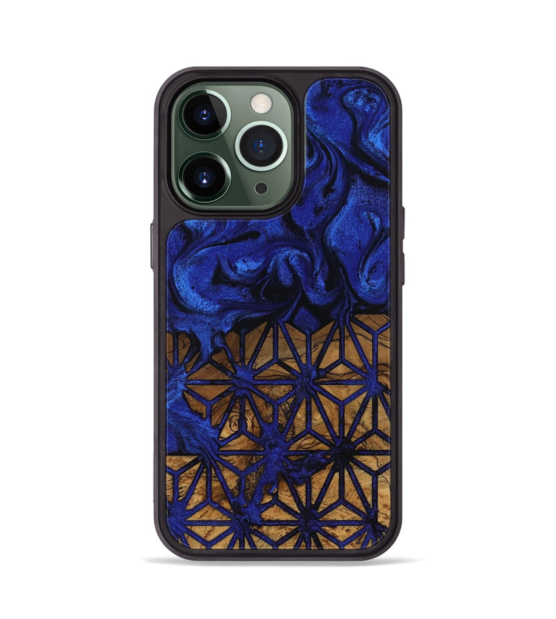iPhone 13 Pro Wood Phone Case - Haylie (Ancient Olive, 818720)