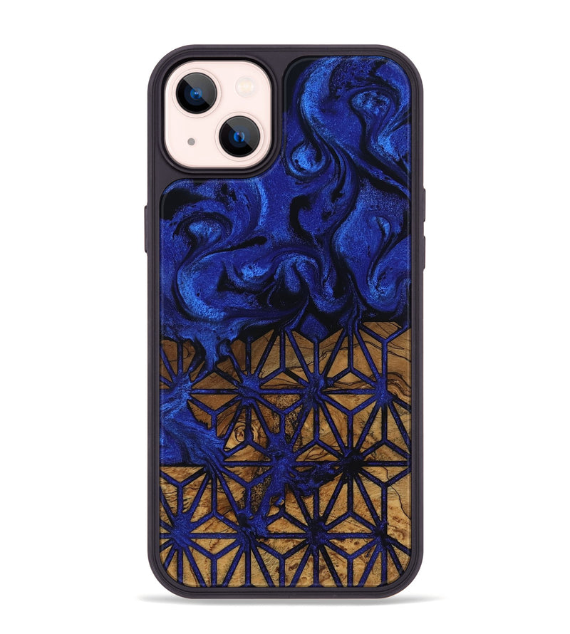iPhone 14 Plus Wood Phone Case - Haylie (Ancient Olive, 818720)